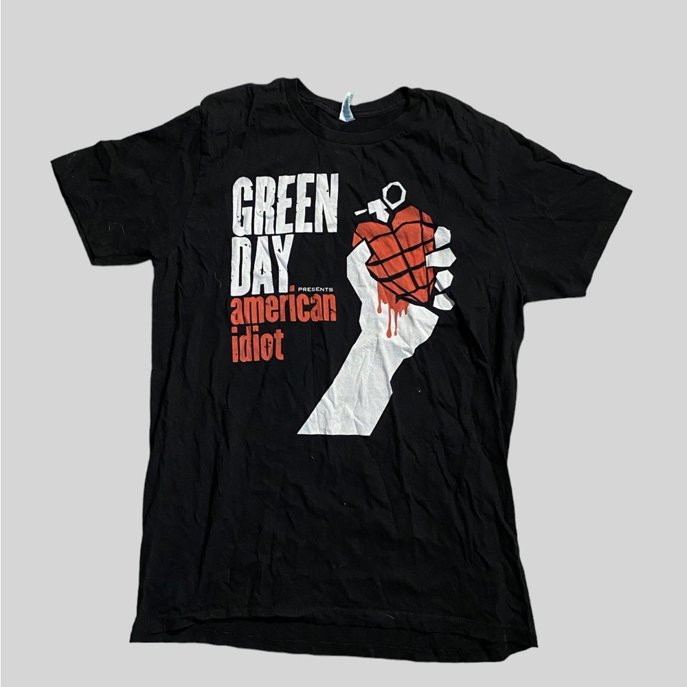 Green Day American Idiot Graphic Tee - Black